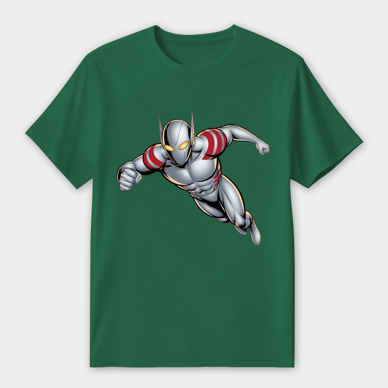 Ultraman Heroic Flying Pose Women's Premium Soft T-Shirt