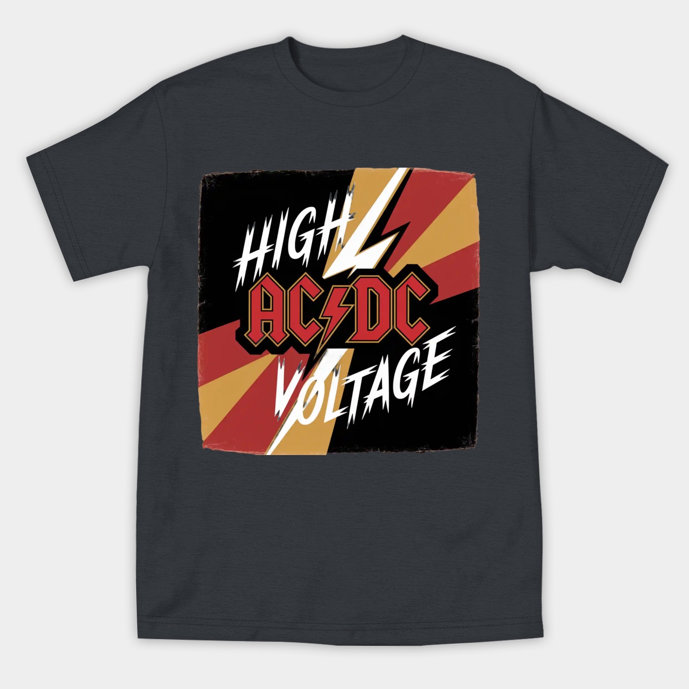 AC/DC High Voltage Women's Athletic Performance T-Shirt