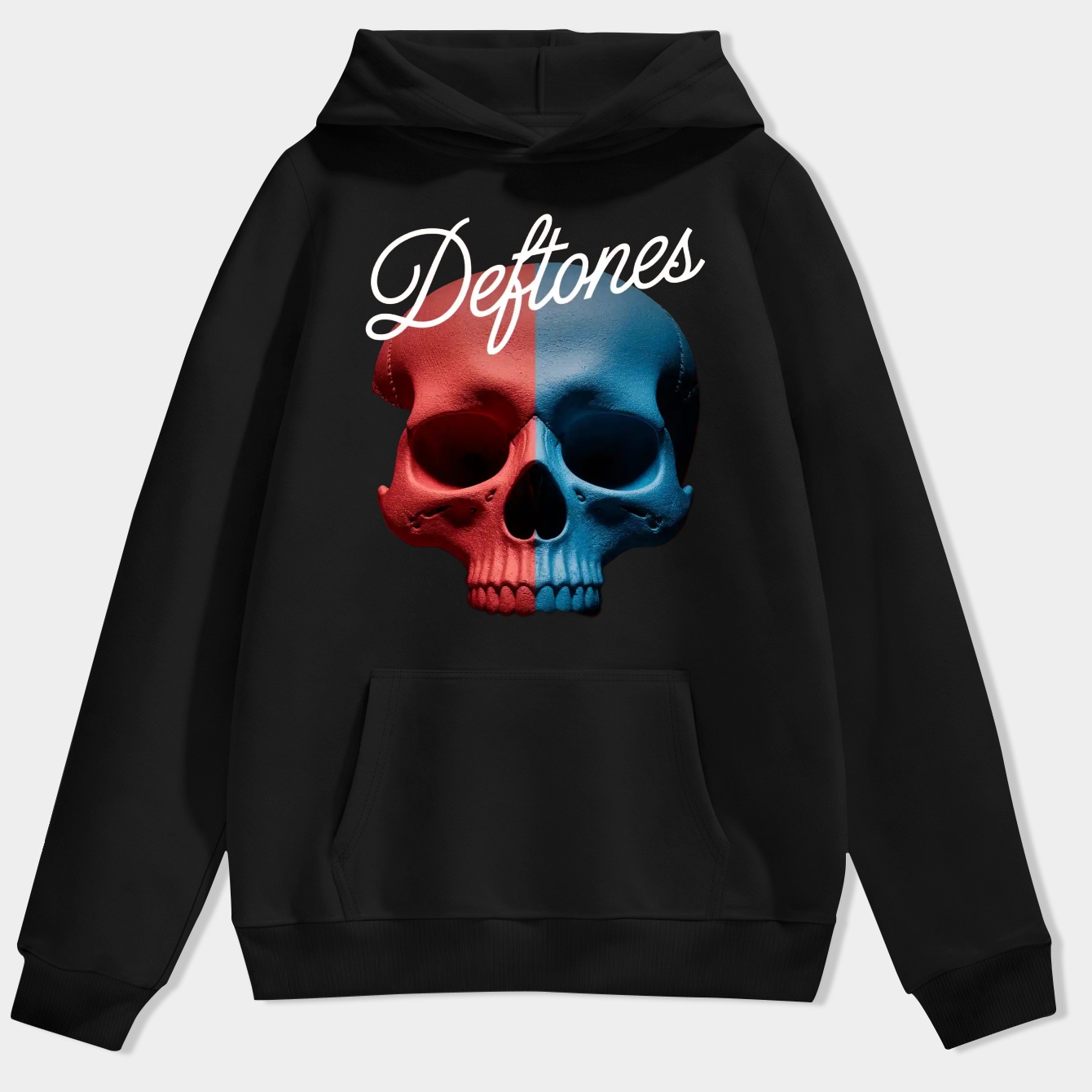 Deftones Minerva Split Skull Men's Hoodie