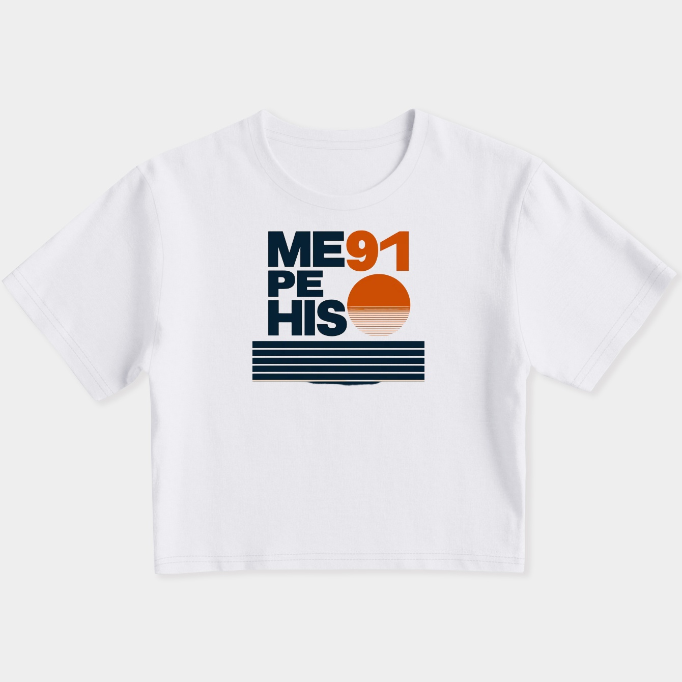 901 Memphis Tennessee Area Code Women's Slim Fit Baby Tee