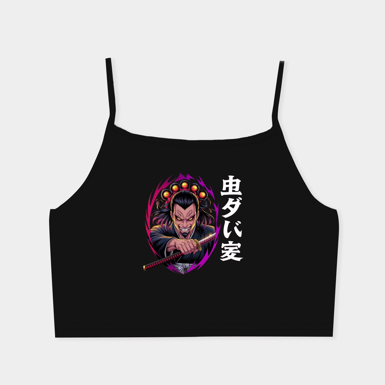 Kokushibo Upper Moon Demon Women's Spaghetti Strap Tank Top