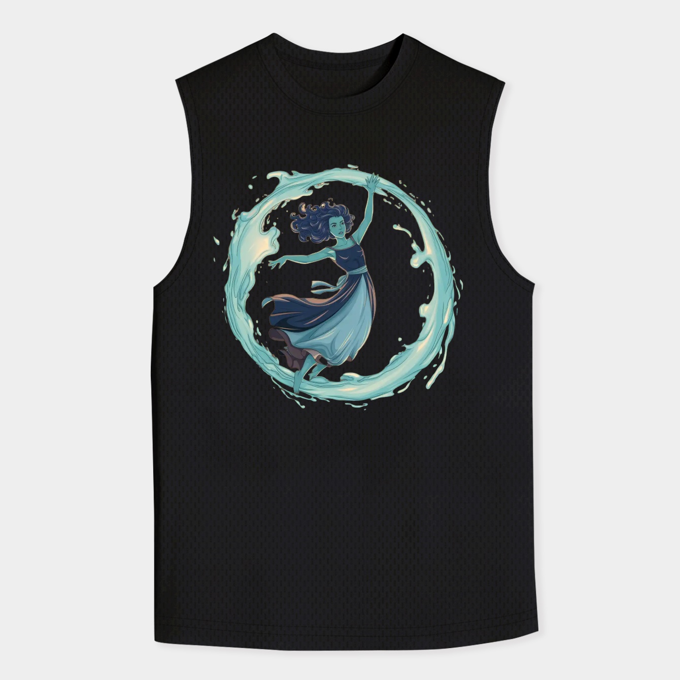 Riptide Queen Men's Big & Tall Tank Top