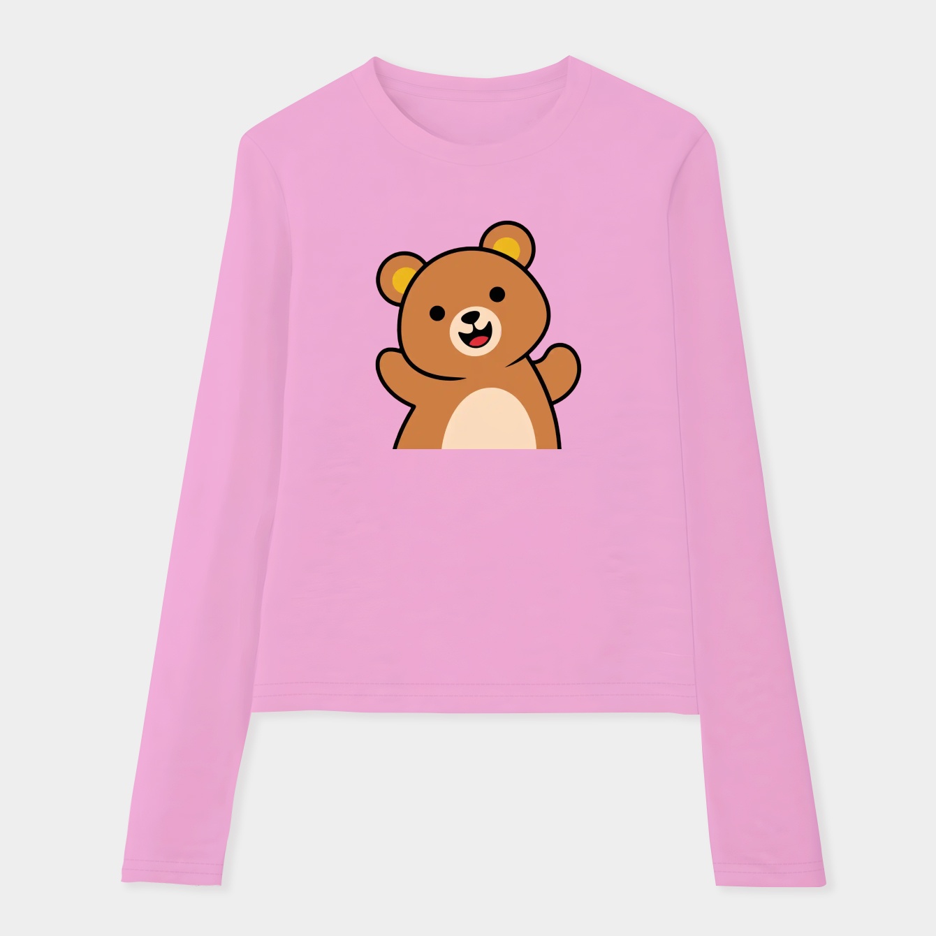 Rilakkuma funny Women's Soft Long Sleeve T-Shirt