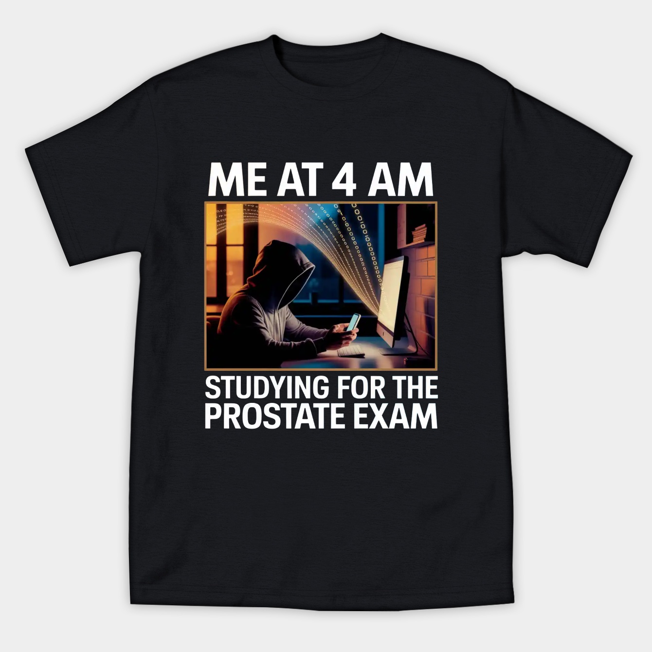 PROSTATE EXAM Women's Athletic Performance T-Shirt