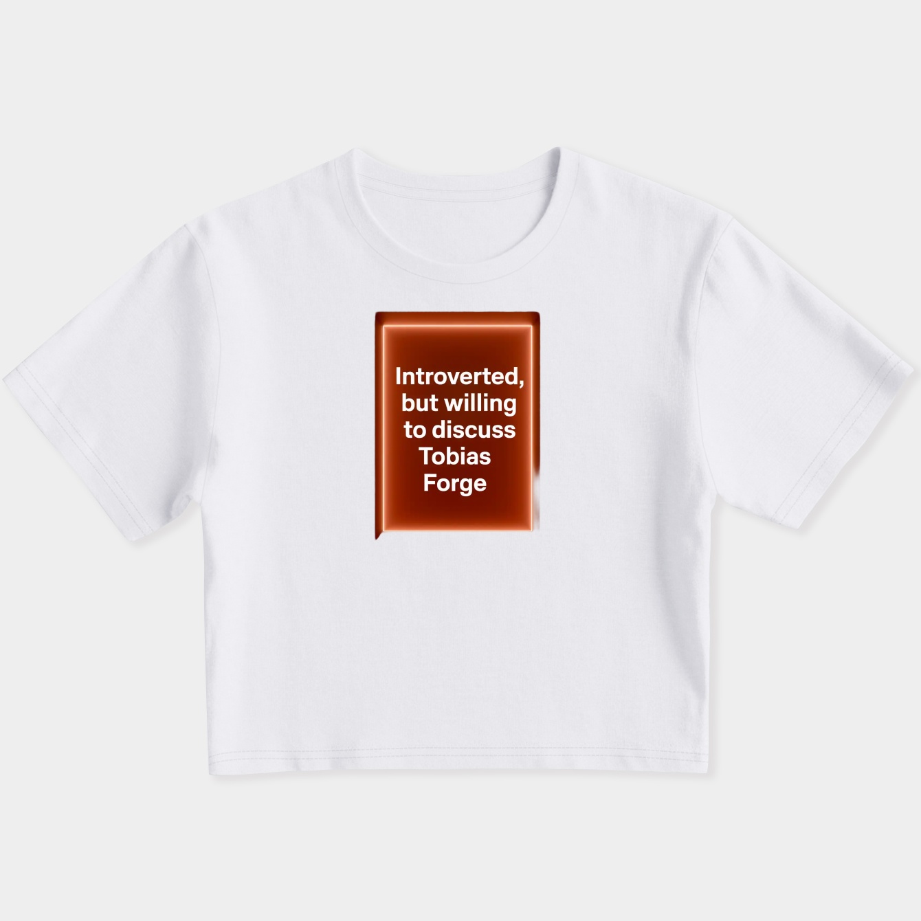 Introverted, but willing to discuss Tobias Forge