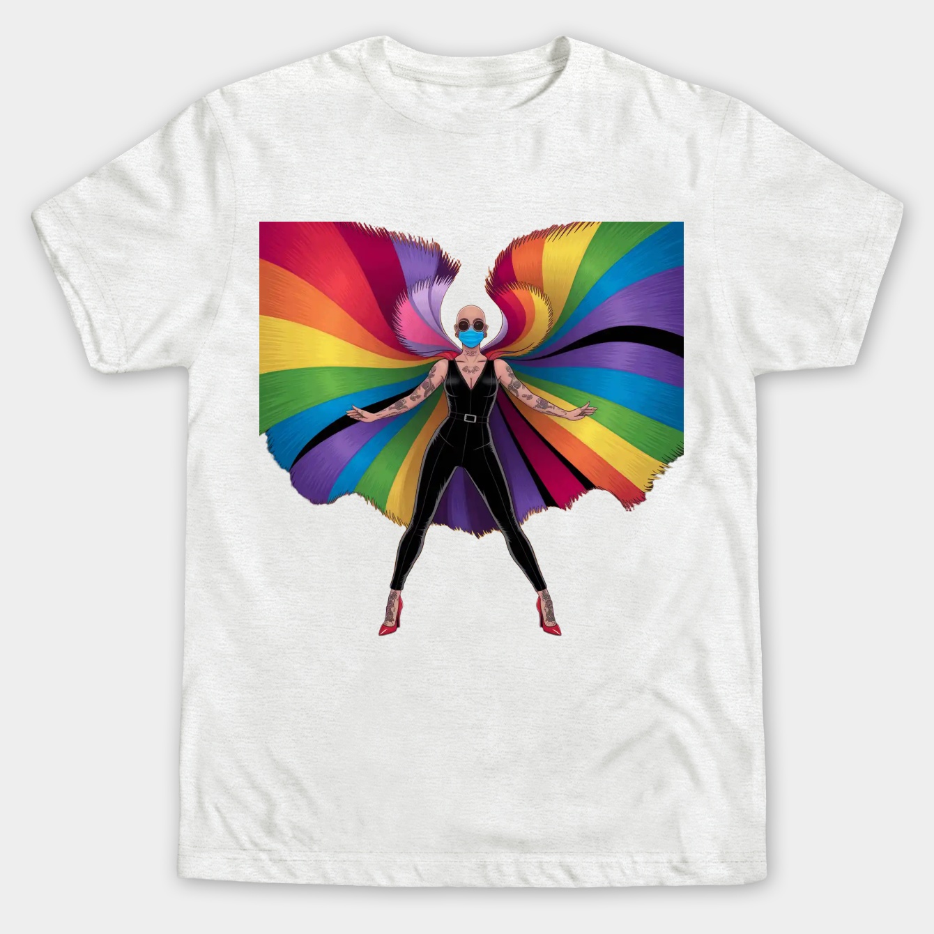 Pride During Pandemic Men's Big & Tall T-shirt