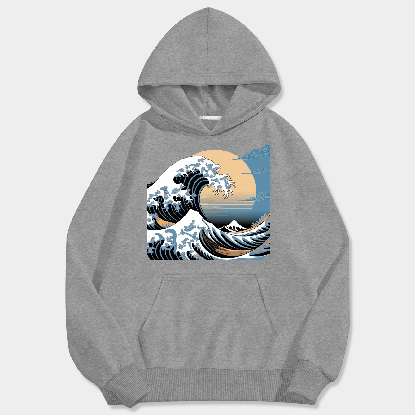 Blue Cats Wave For Kamala Funny