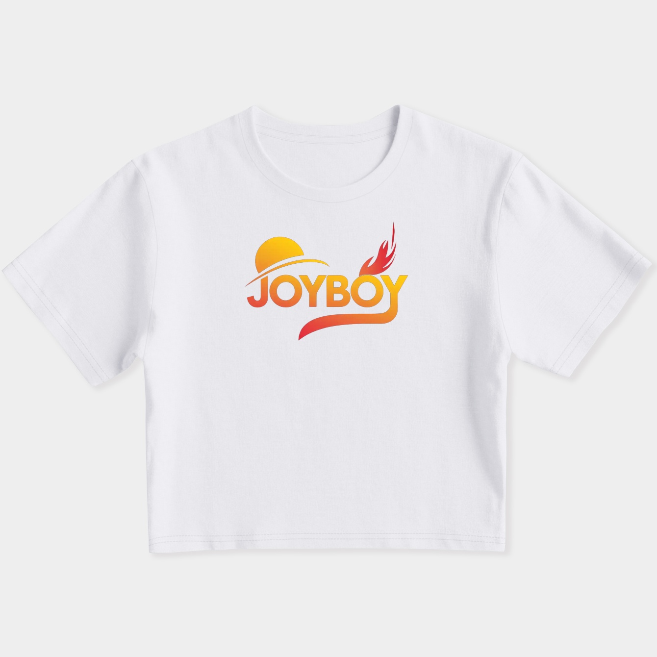 Joyboy in Yellow Women's Slim Fit Baby Tee