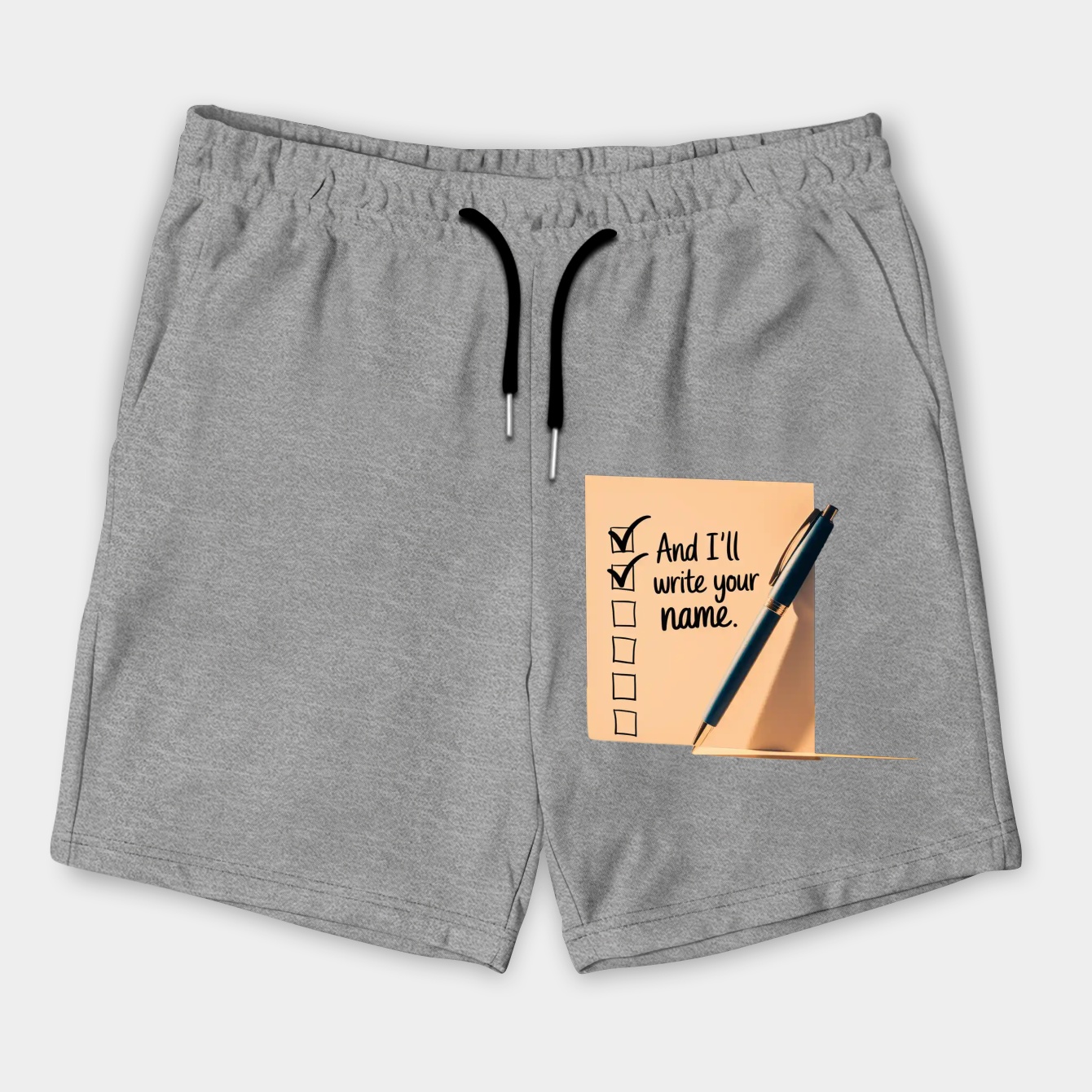 Blank Space Write Your Name Men's Shorts