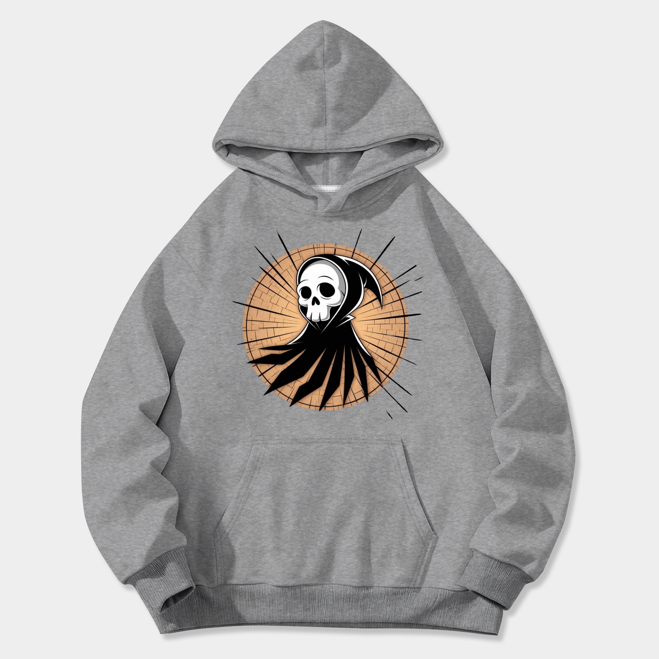 Spooky Reaper Women's Plus Size Hoodie