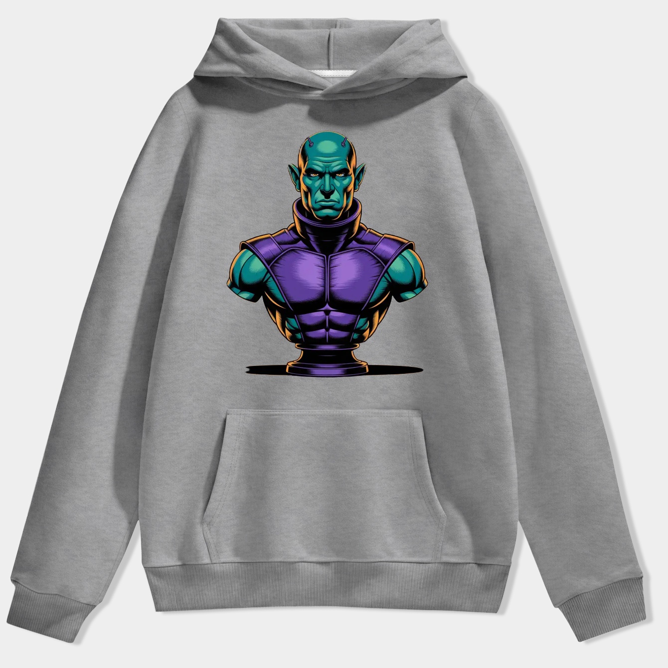 piccolo warrior portrait design Men's Hoodie