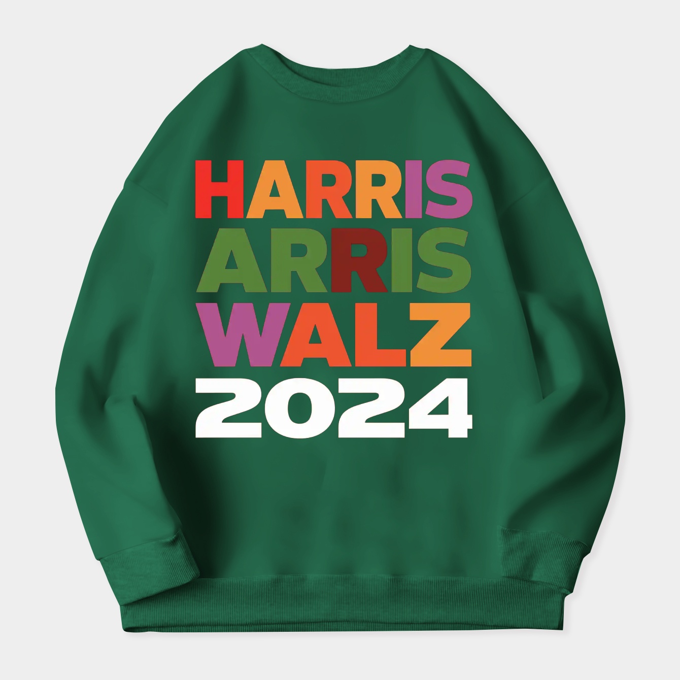 Harris Walz 2024 Women's Plus Size Sweatshirt