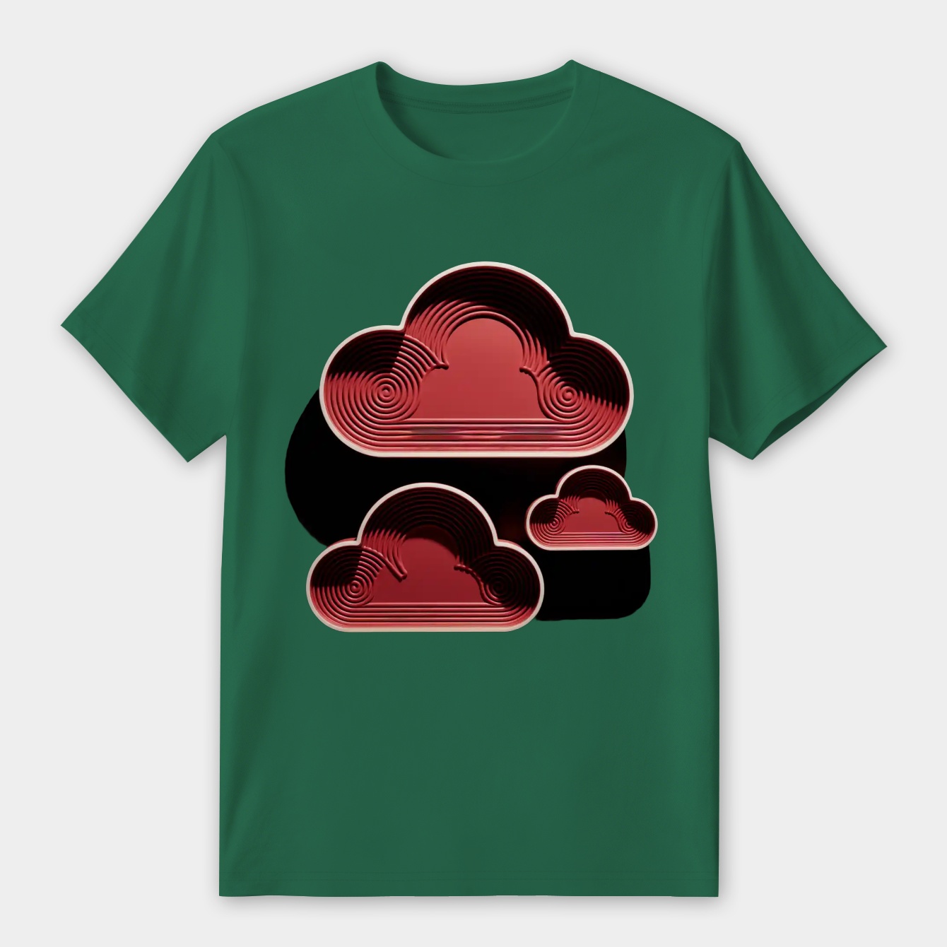 akatsuki red cloud pattern Women's Premium Soft T-Shirt