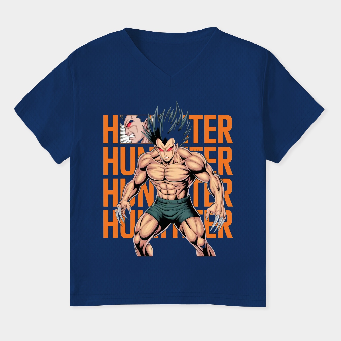 GON HUNTER Women's Plus Size V-Neck T-Shirt