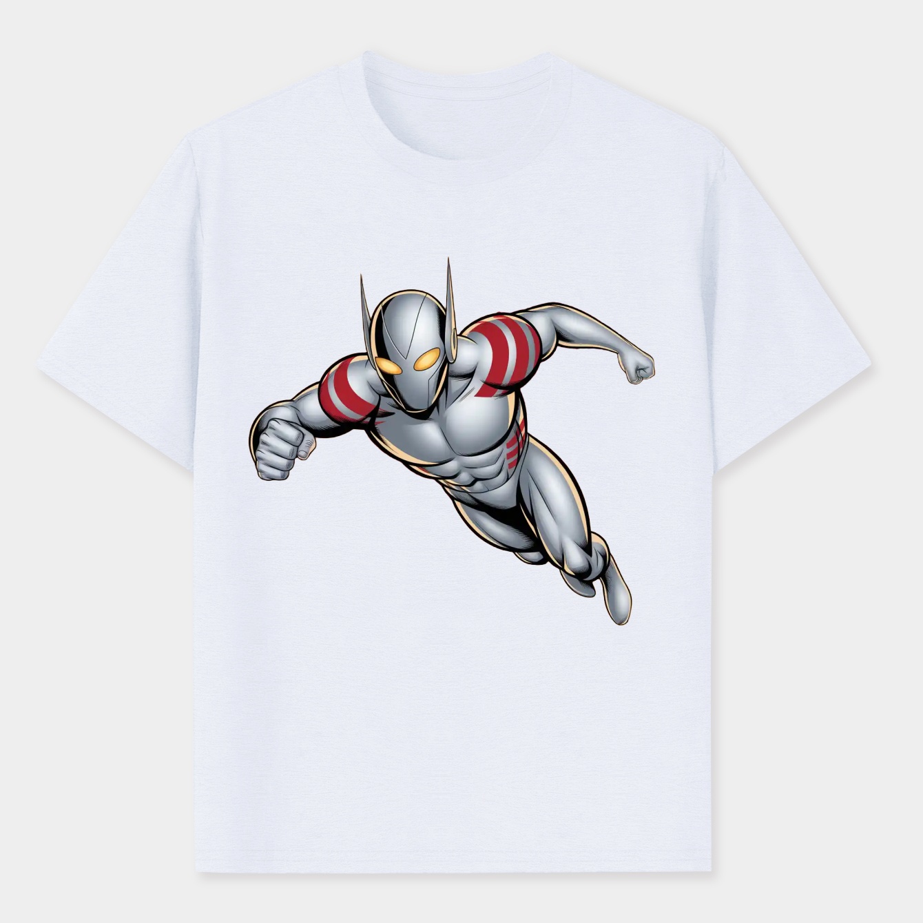 Ultraman Heroic Flying Pose Men's Performance Athletic T-Shirt