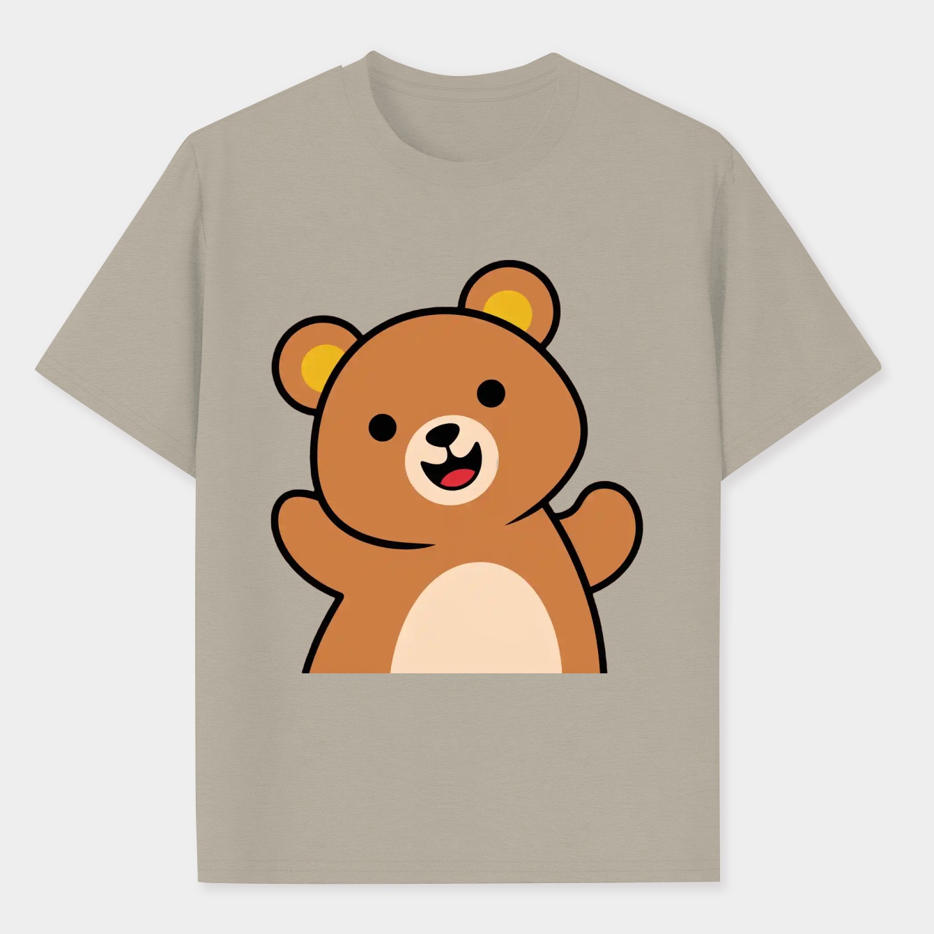 Rilakkuma funny Men's Performance Athletic T-Shirt