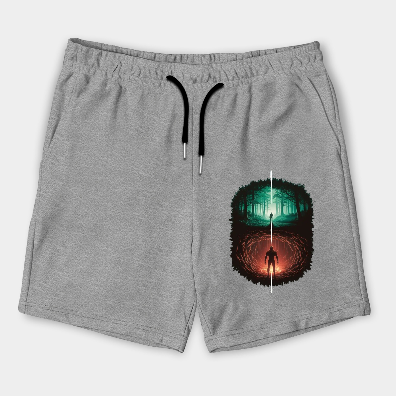 Stranger Things Parallel Worlds Men's Shorts