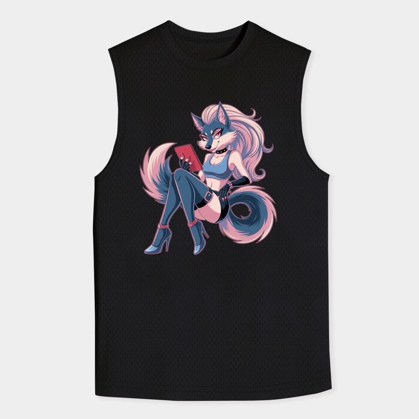 Helluva Boss Loona Men's Big & Tall Tank Top