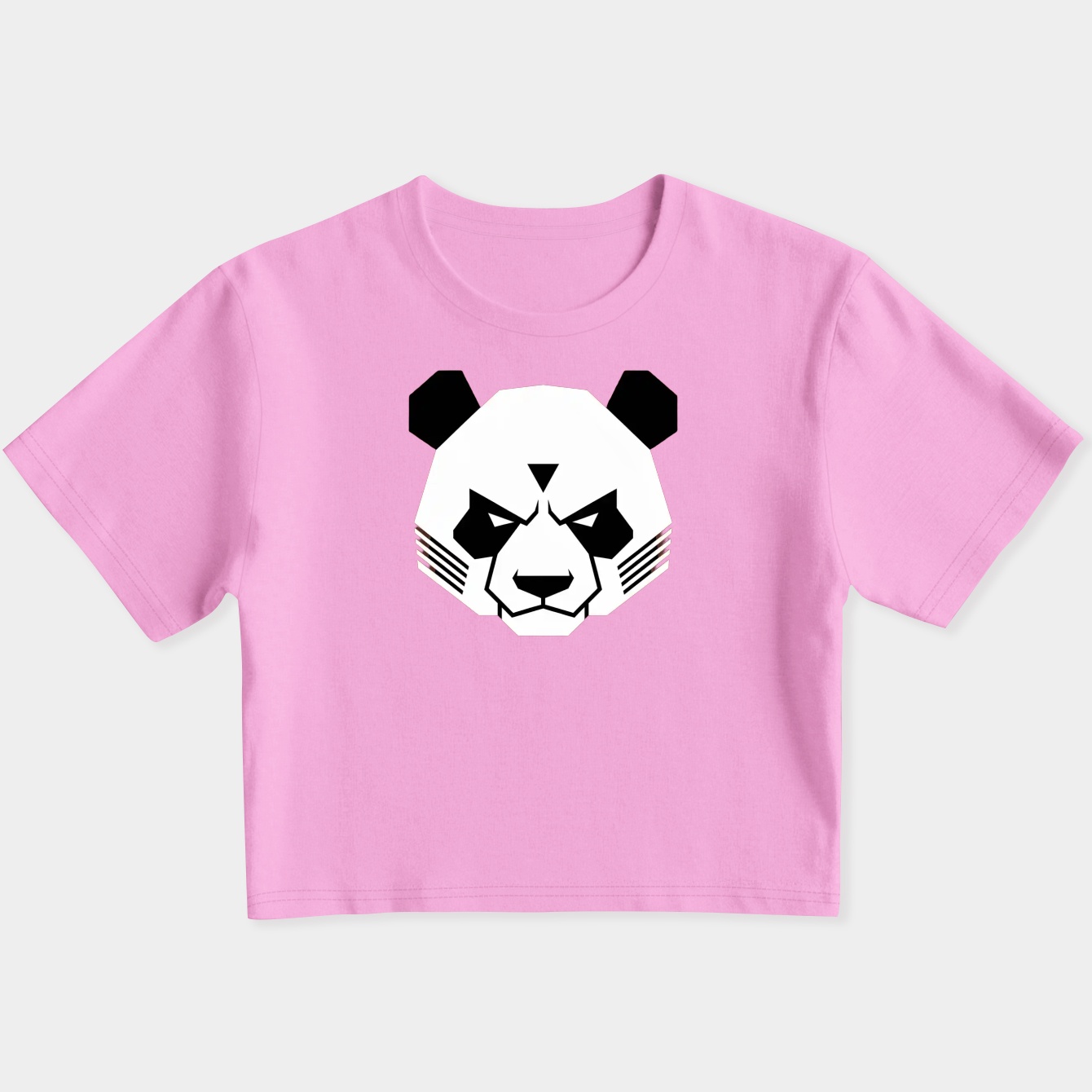 Panda-bot Women's Slim Fit Baby Tee