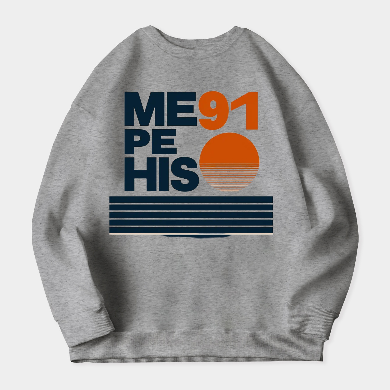 901 Memphis Tennessee Area Code Women's Crewneck Sweatshirt