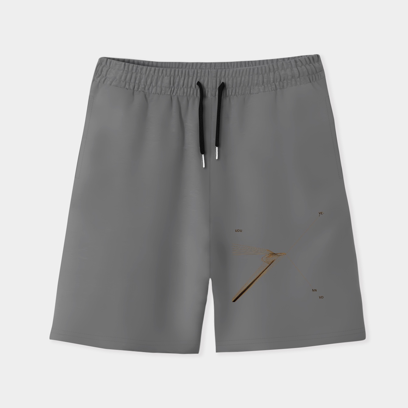 Feynman Diagram Particle Interaction Men's Quick-Dry Athletic Shorts