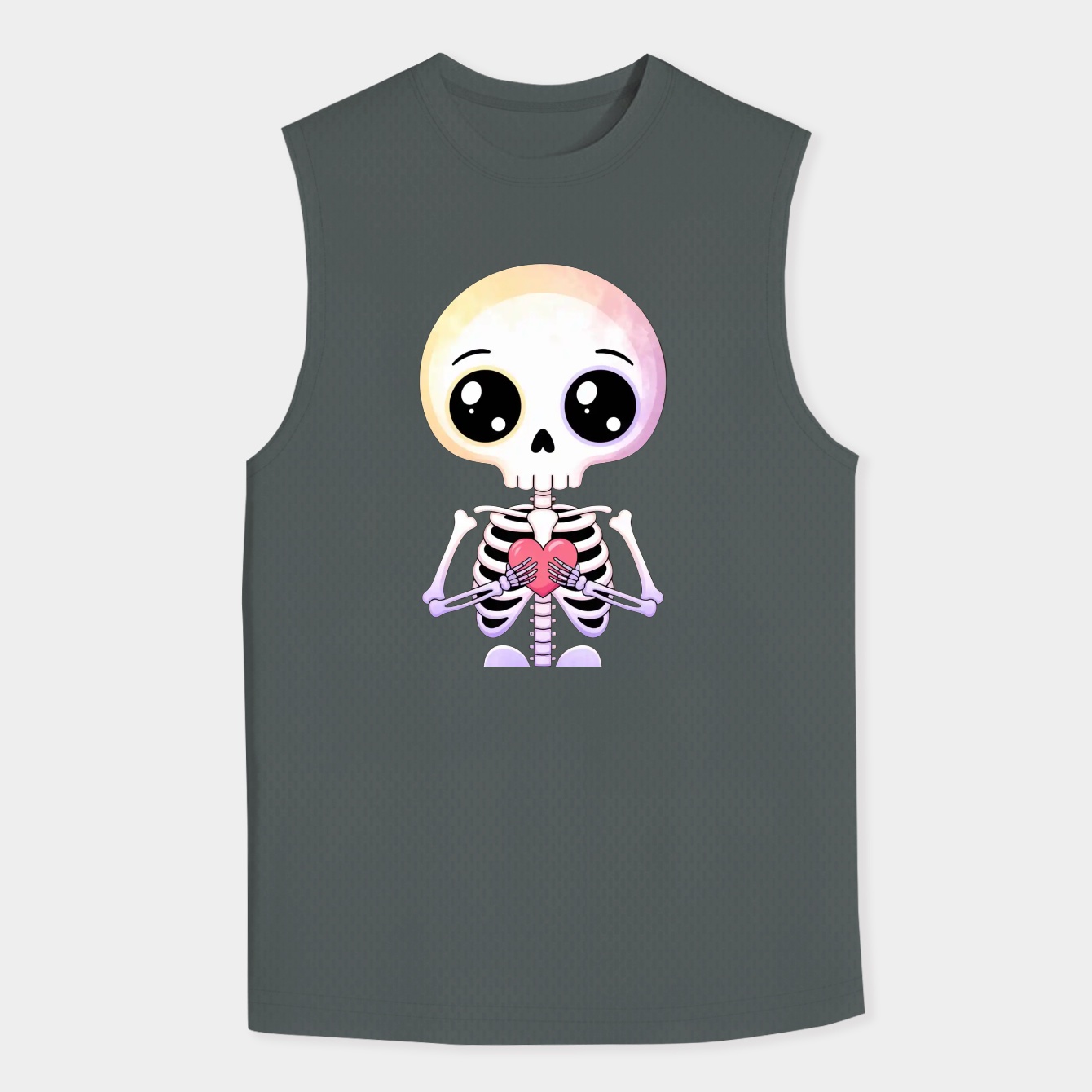 Heartfelt Tiny Tender Bones Men's Big & Tall Tank Top