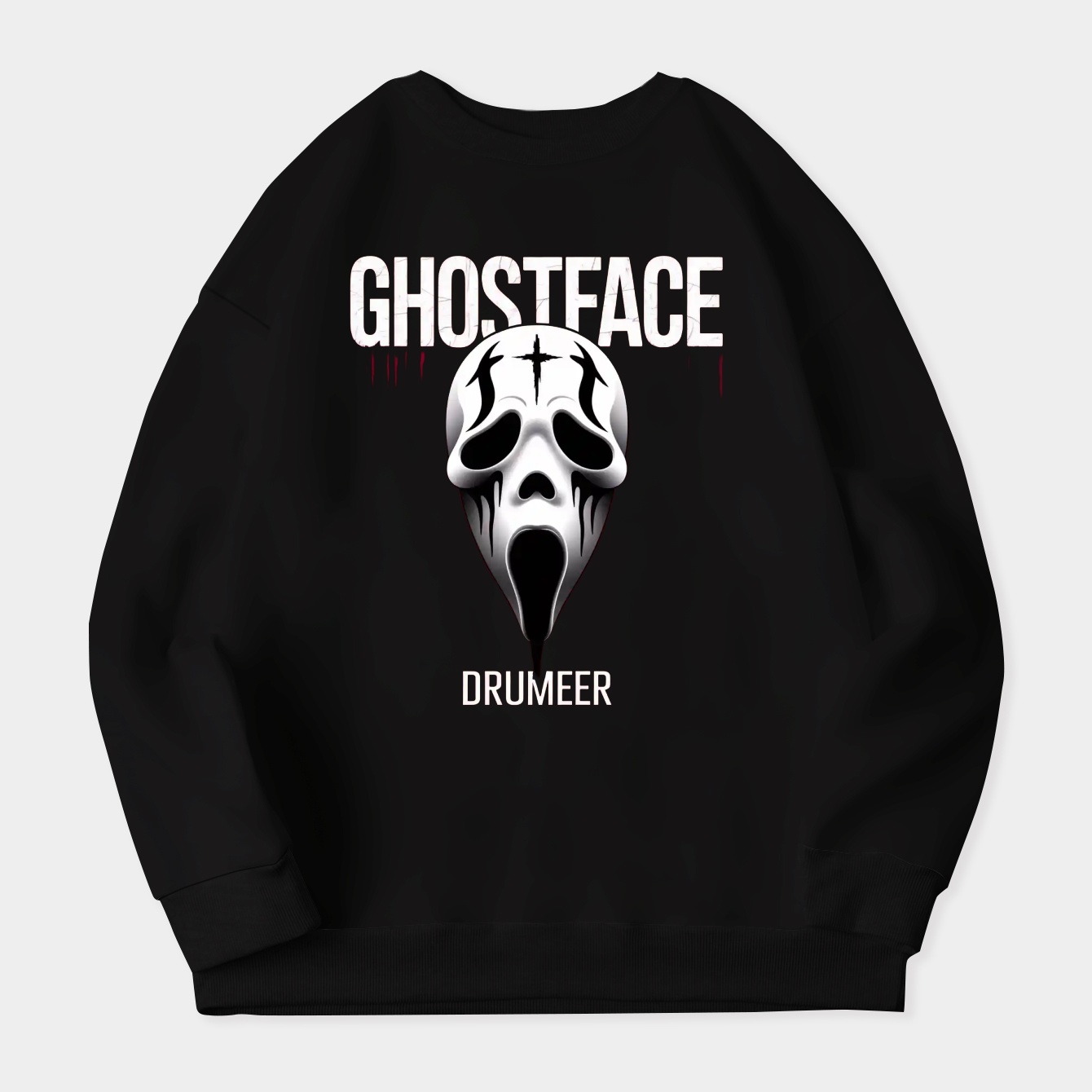 Ghostface Drummer Women's Plus Size Sweatshirt