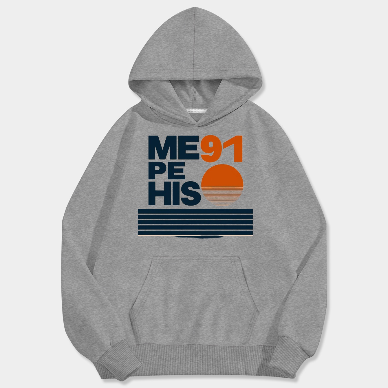 901 Memphis Tennessee Area Code Men's Big & Tall Hoodie