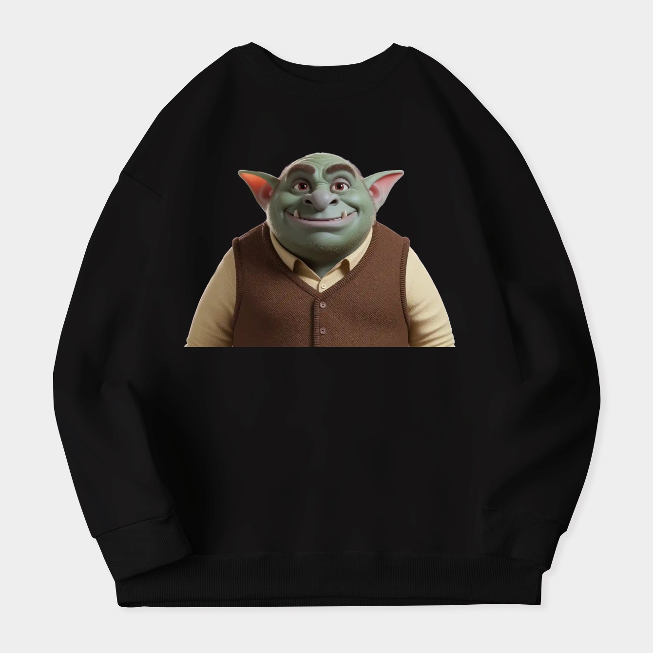 shrek meme Women's Plus Size Sweatshirt