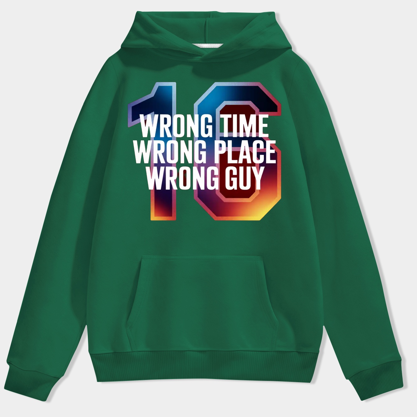 John Cena Wrong Time Wrong Place Men's Hoodie