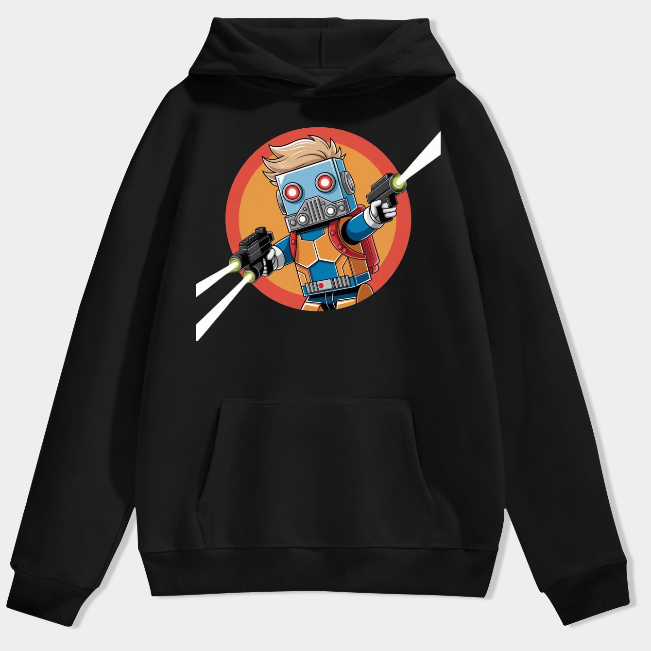 Brick Pratt Galactic Hero Men's Hoodie