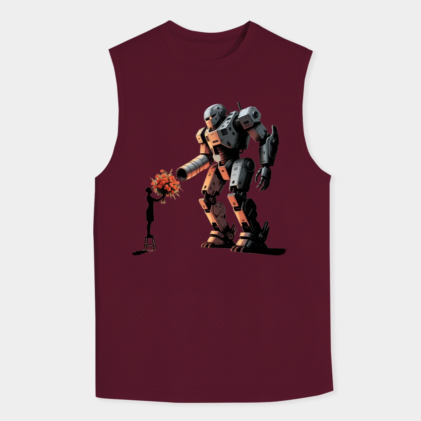 TF - Peace Through Botany White Men's Tank Top