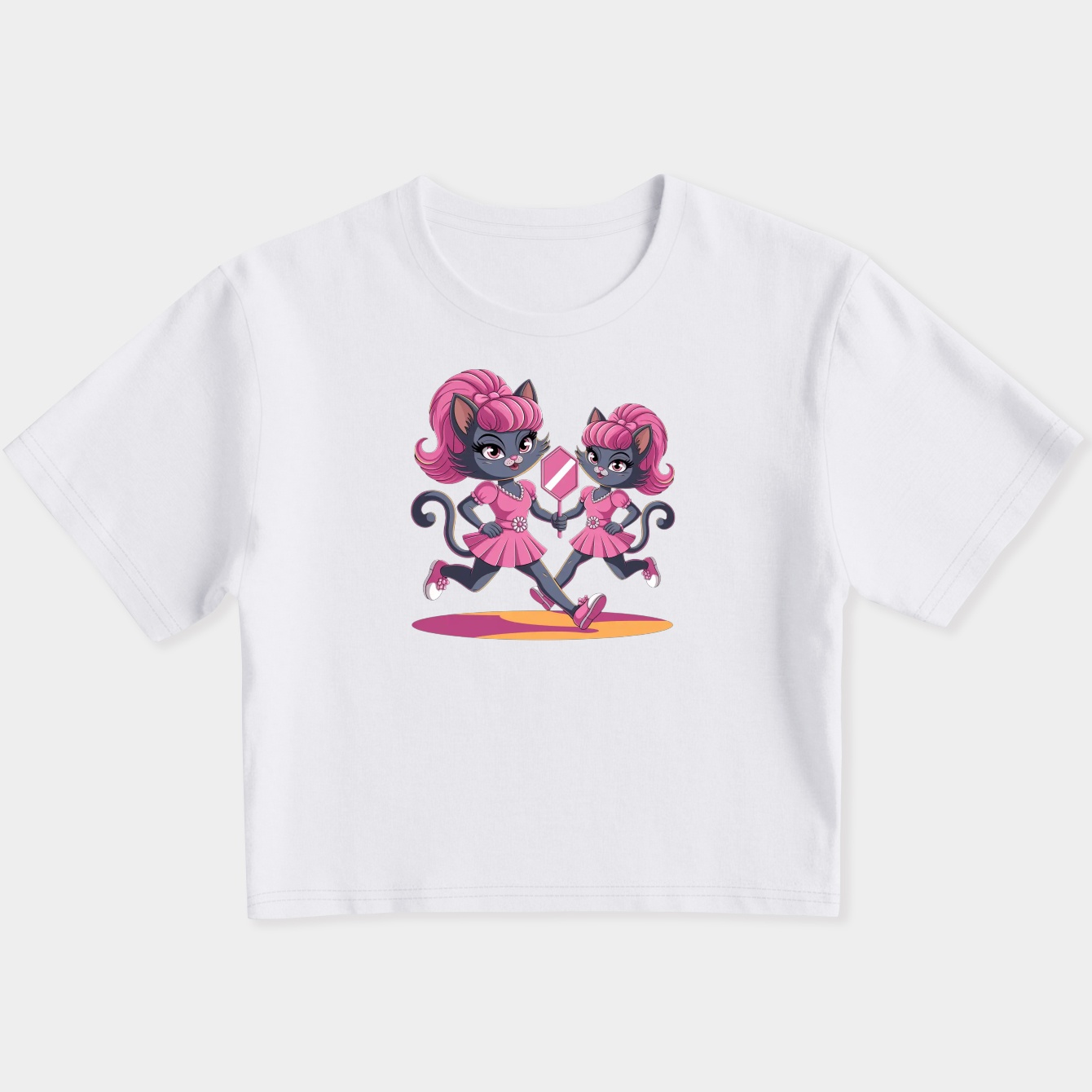 catties Women's Slim Fit Baby Tee