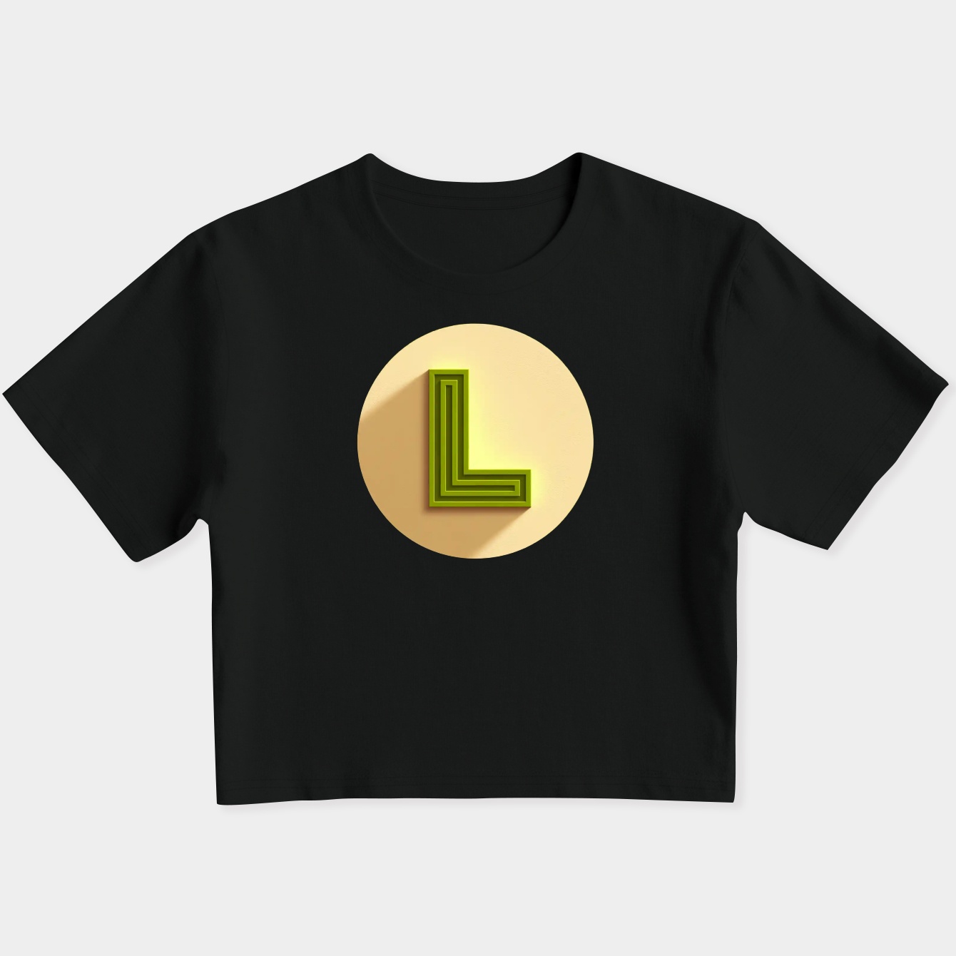 Luigi Circle Icon Women's Slim Fit Baby Tee