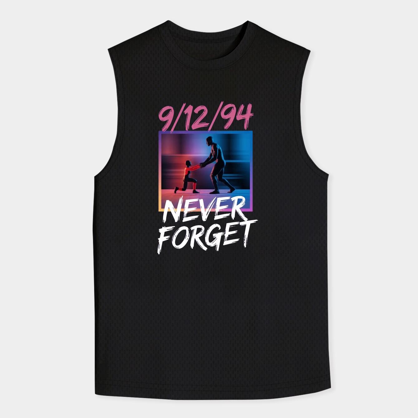 Never forget 9/12/94 Men's Big & Tall Tank Top