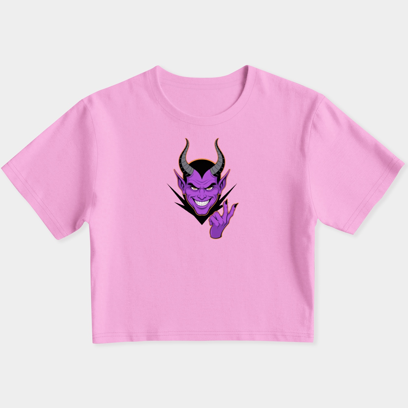 Hazbin Hotel Meme Women's Slim Fit Baby Tee