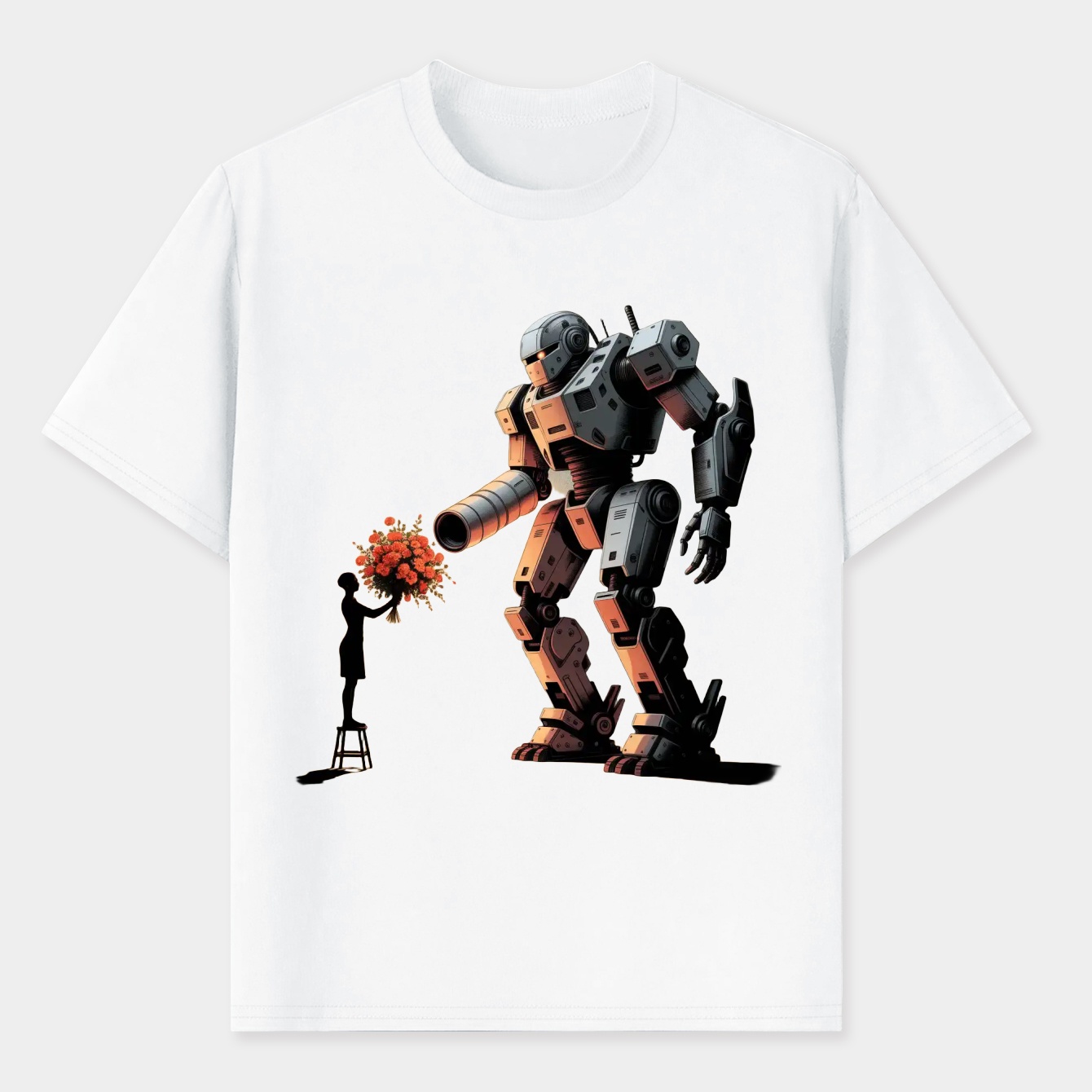 TF - Peace Through Botany White Men's T-Shirt