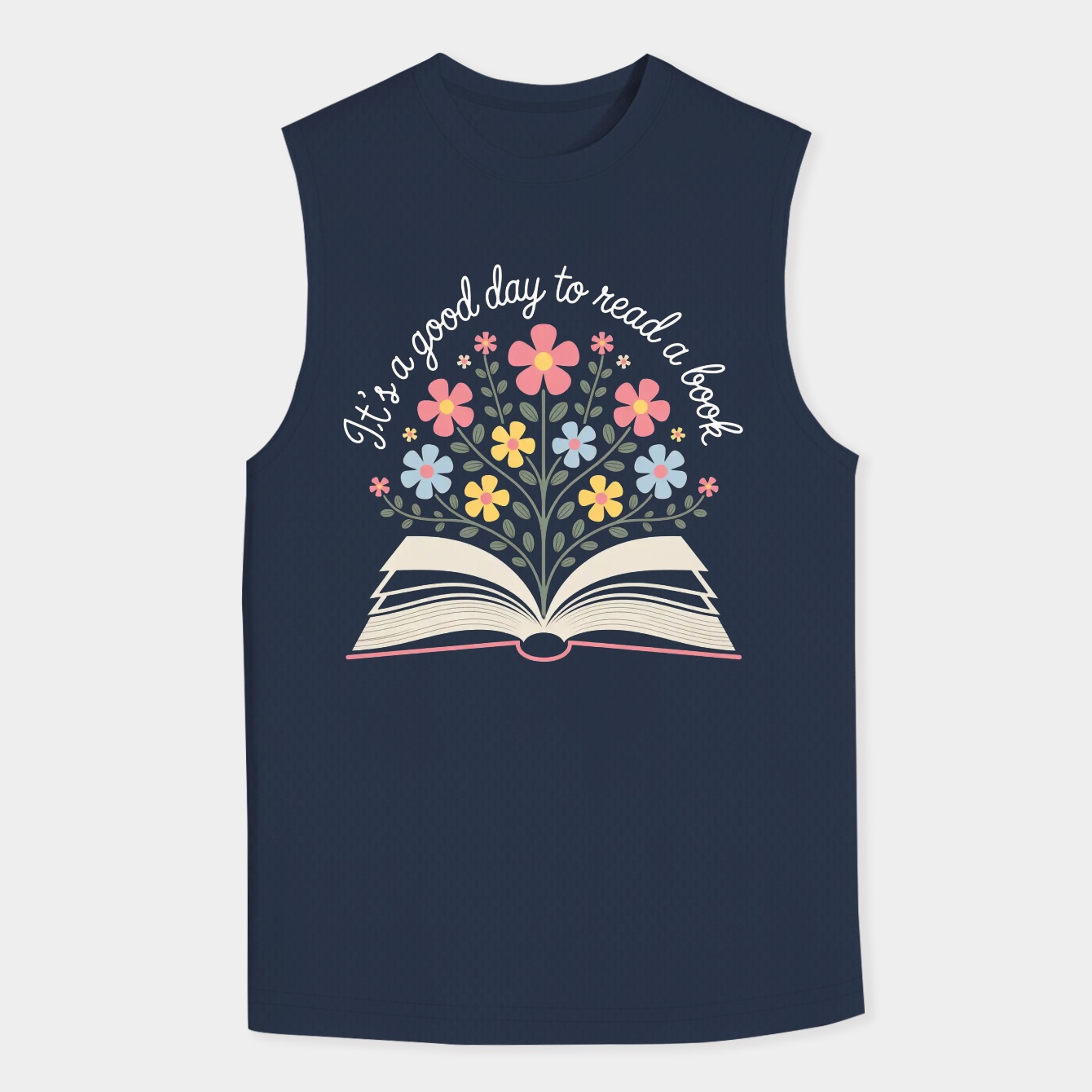 Its a Good Day to Read a Book Librarian Books Reading Floral
