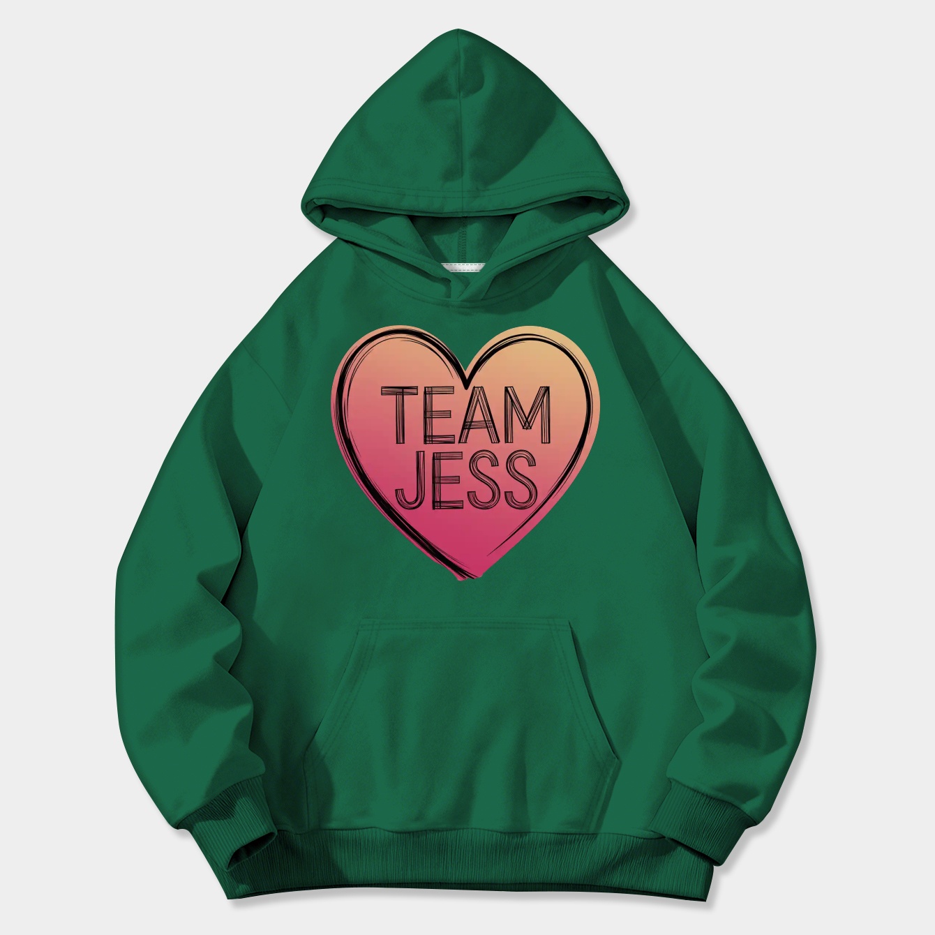 Team Jess Women's Plus Size Hoodie