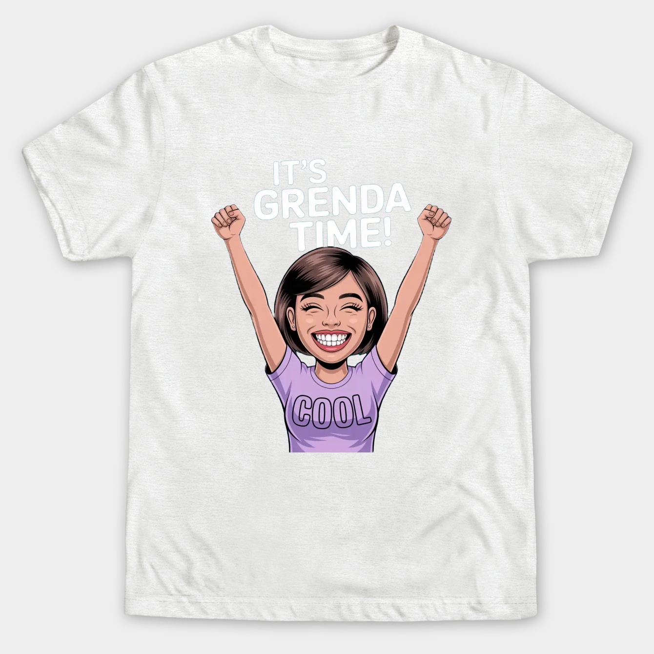 IT'S GRENDA TIME! Men's Big & Tall T-shirt