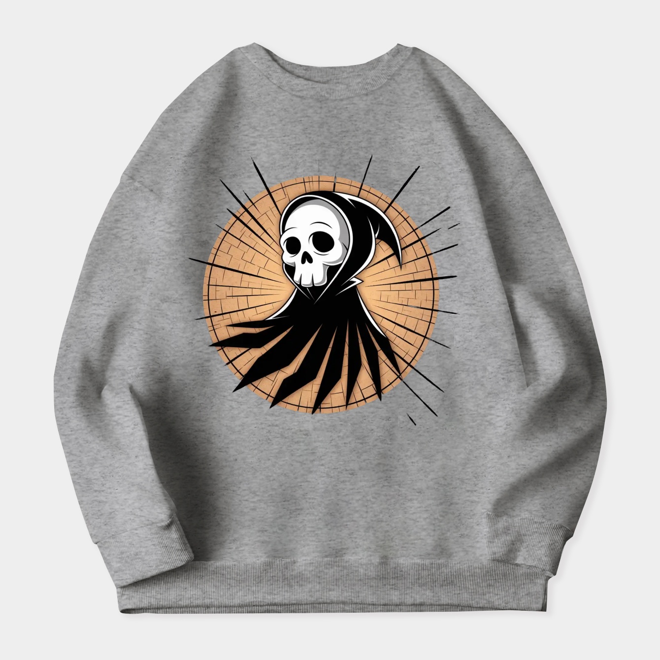 Spooky Reaper Women's Plus Size Sweatshirt