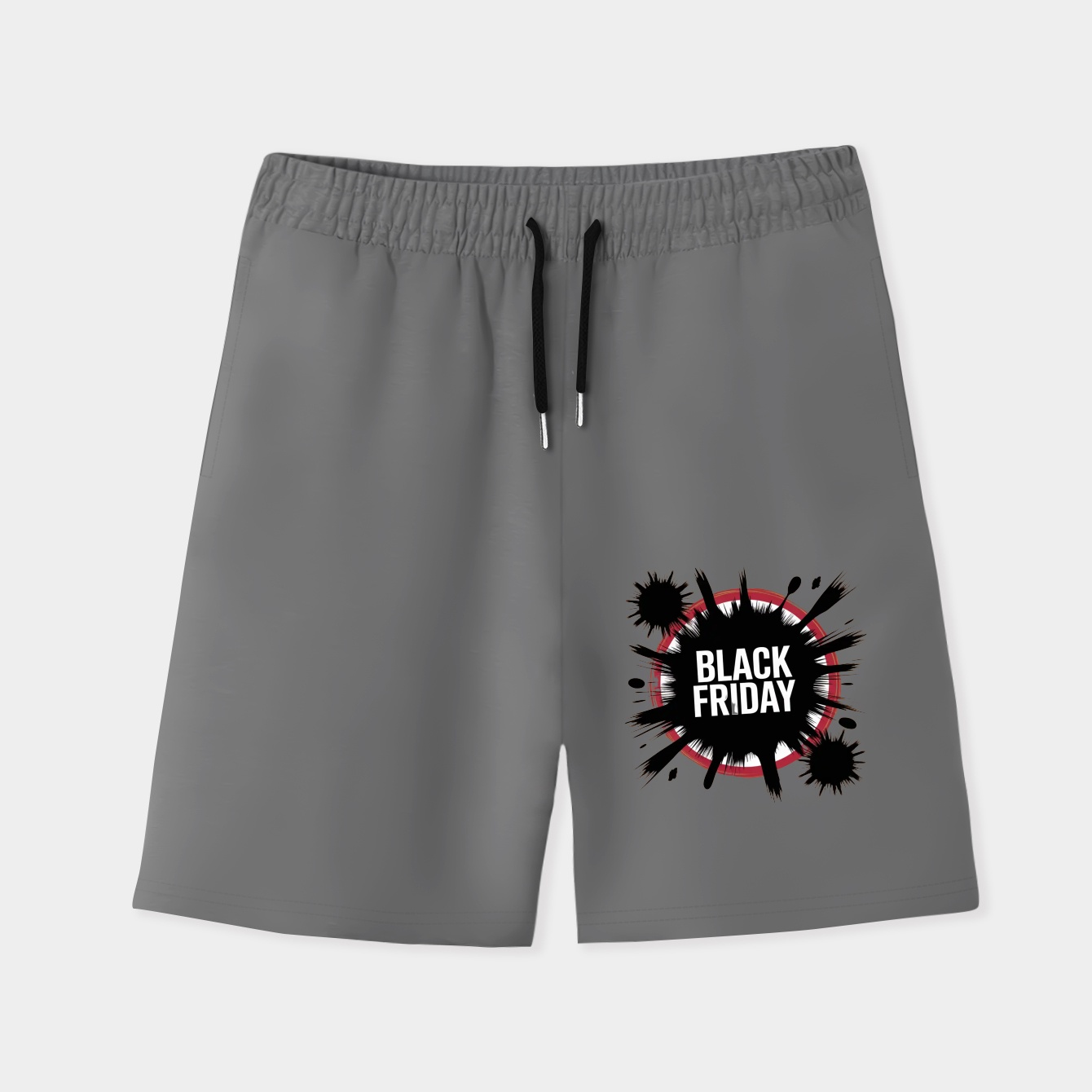 Black Friday Men's Quick-Dry Athletic Shorts