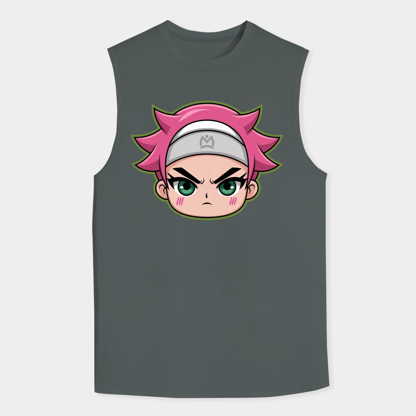 Sakura with a chibi style Men's Tank Top