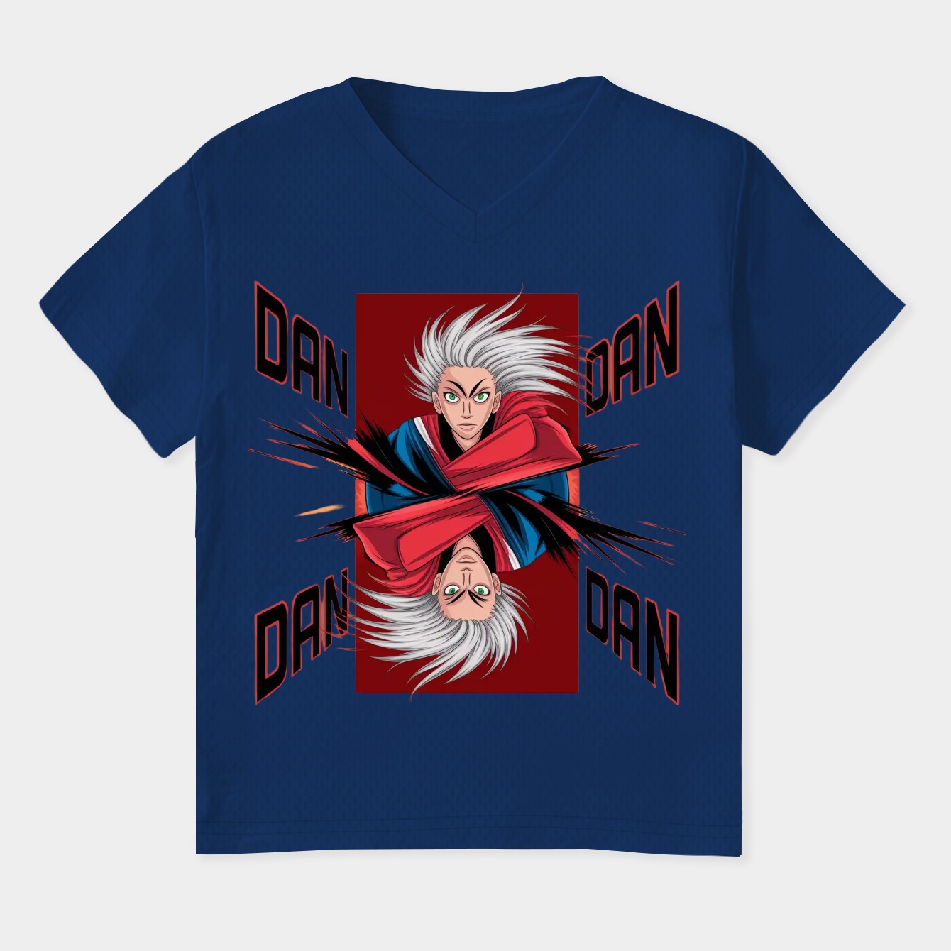 Dandadan Amine #636 Women's Plus Size V-Neck T-Shirt