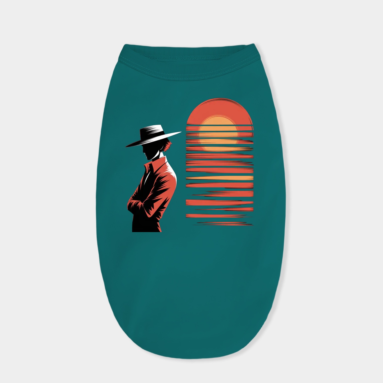 SunSet Luffy Dog Shirt