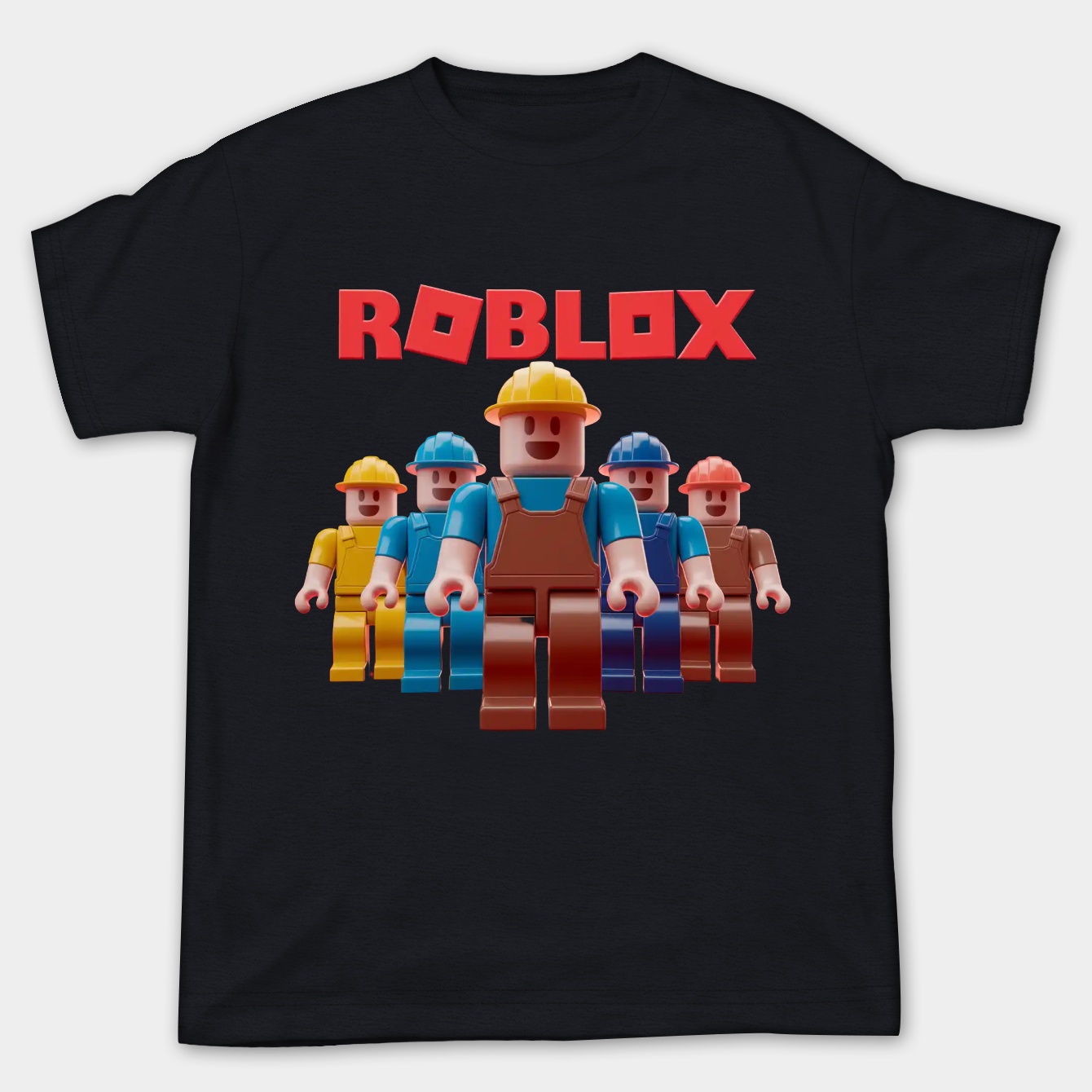 Roblox Game Characters Graphic Women's Plus Size T-shirt