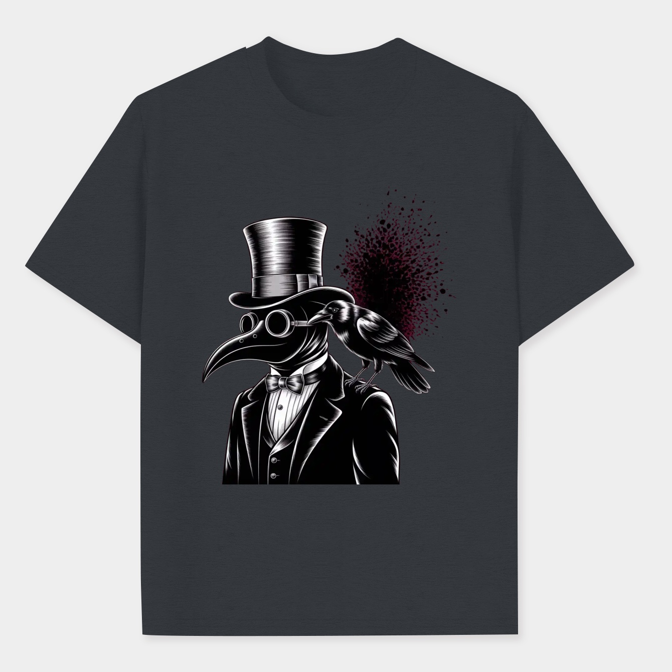 Black Plague Era Masked Figure