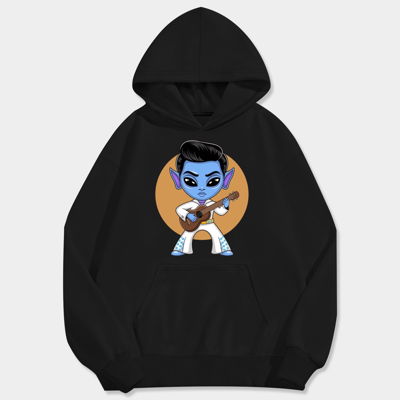 Stitch – Elvis Men's Big & Tall Hoodie