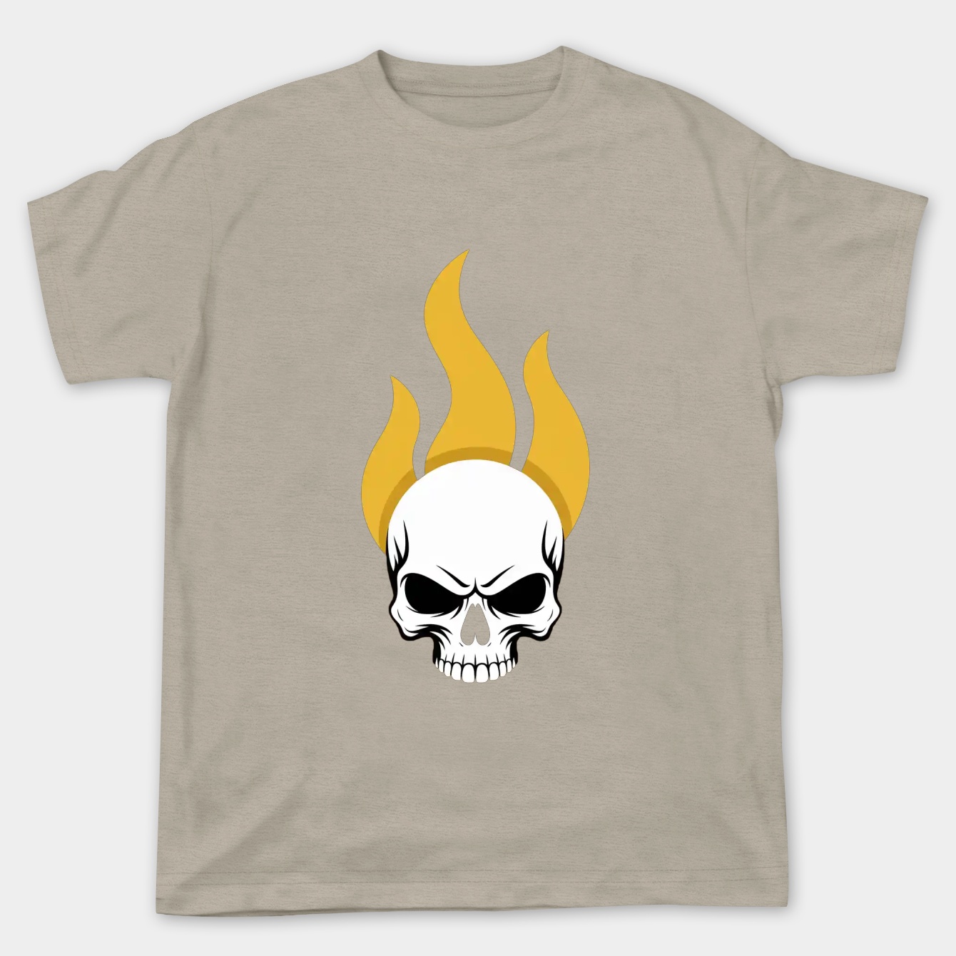 Ghost Rider Skull Flame Women's Plus Size T-shirt