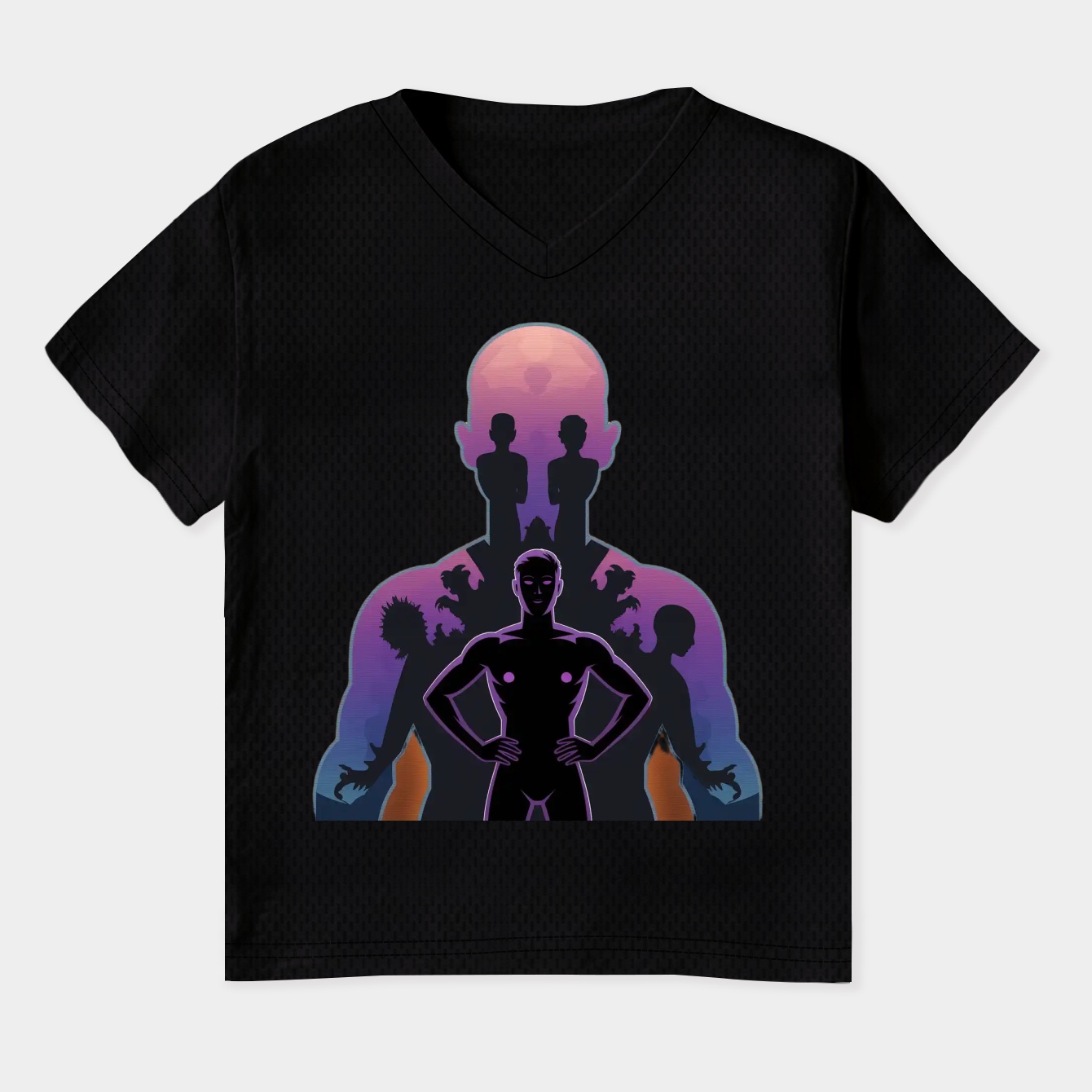 Negative Psycho Kenesis Women's Plus Size V-Neck T-Shirt